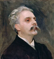 Retrato de Gabriel Faure